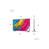 LG 75" QNED 75QNED80A6A 189cm UHD 4K HDR Smart Led Tv