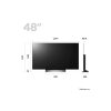 LG 48" OLED48C34LA 121cm UHD 4K HDR Smart OLED Tv