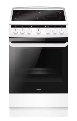 Amica A5EG8.(W)  Kerámialapos Tűzhely  (55353)