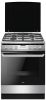 Amica A6KG10.2(X)Gd (55701) inox multifunkciós 60 cm széles, digitális órás, kombinált tűzhely