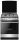 Amica A6KG10.2(X)Gd (55701) inox multifunkciós 60 cm széles, digitális órás, kombinált tűzhely