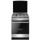 Amica A6KG10.2(X)Gd (55701) inox multifunkciós 60 cm széles, digitális órás, kombinált tűzhely
