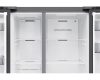 Samsung RS70F65QETEO Side-by-Side hűtőszekrény AI Energia üzemmóddal 659 L, matt metál