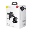 Baseus Gravity autós tartó Qi indukciós töltővel (fekete)