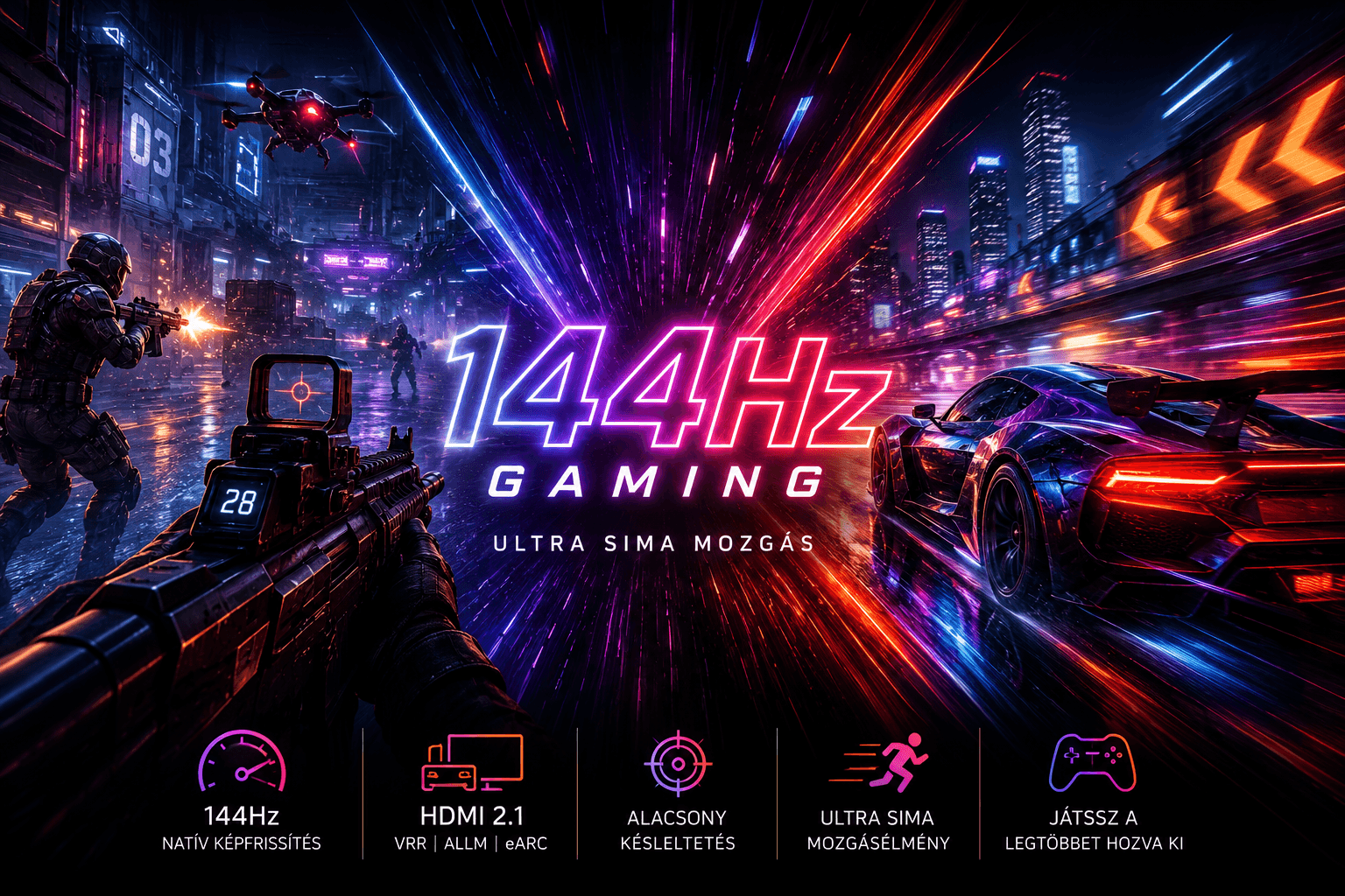 LG QNED 144Hz Gaming