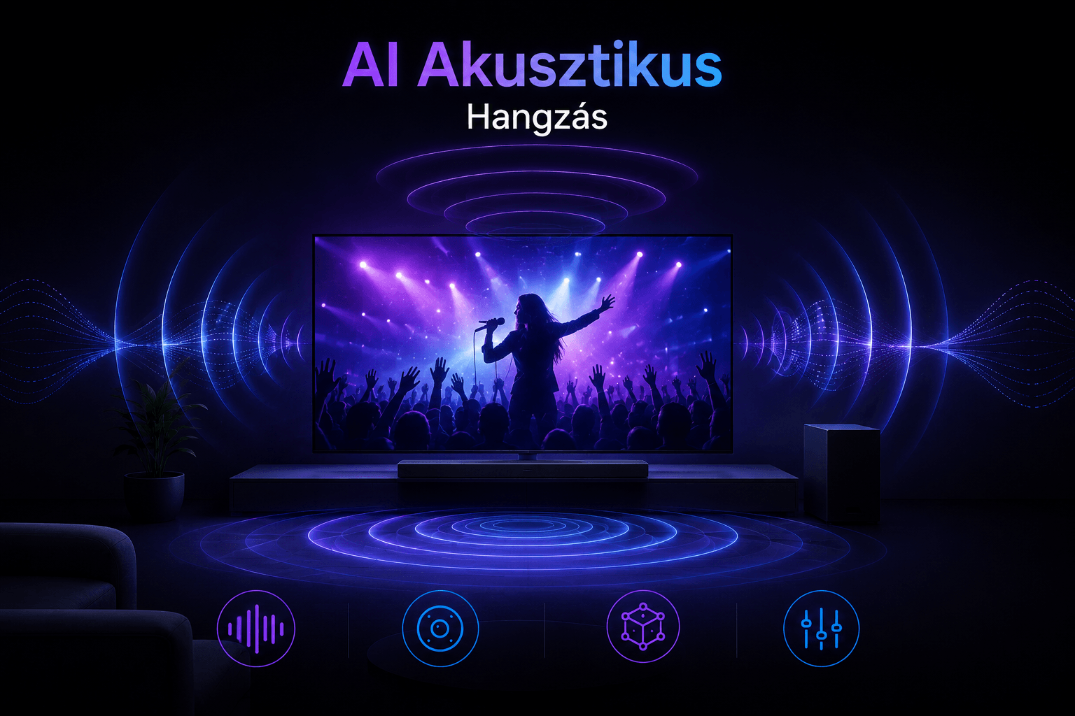 LG OLED C5 AI Akusztikus Hangzás