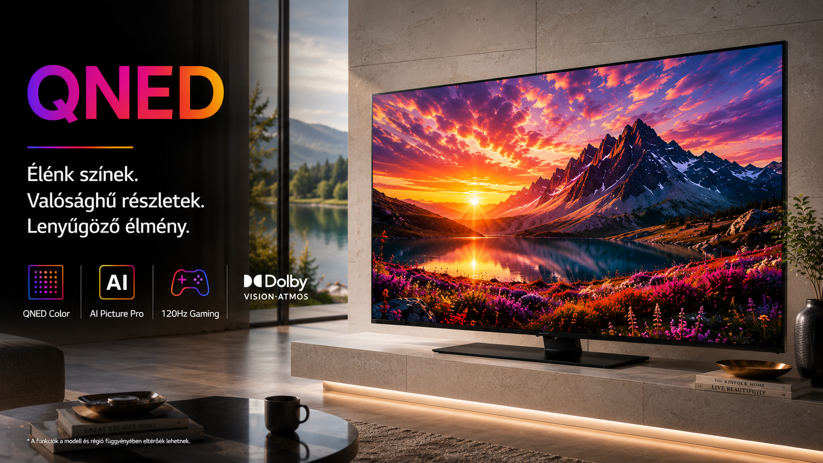 LG QNED A sorozat 4K Smart TV