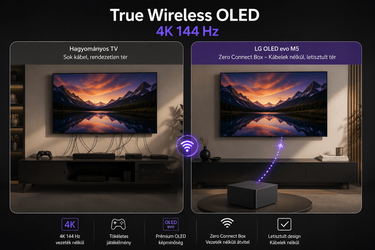 LG OLED M5 True Wireless OLED